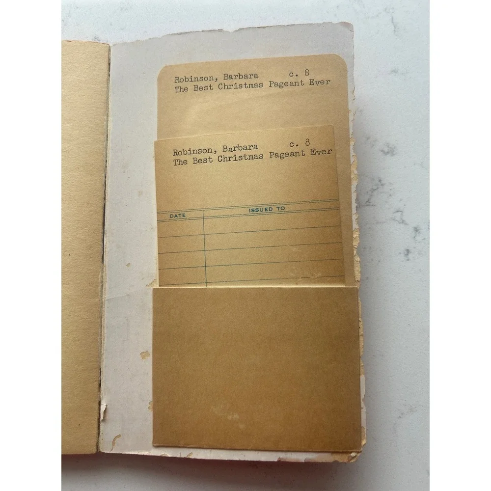 The Best Christmas Pageant Ever‎ Barbara Robinson Vintage Paperback Book 1979